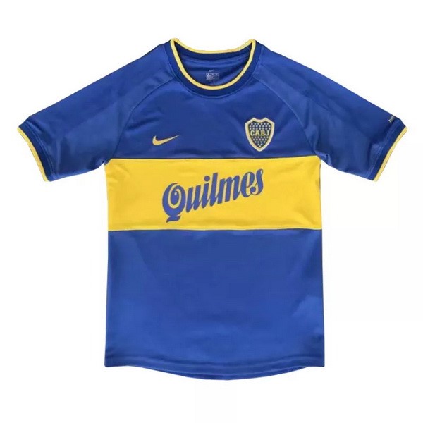 Authentic Camiseta Boca Juniors 1ª Retro 2000 Azul